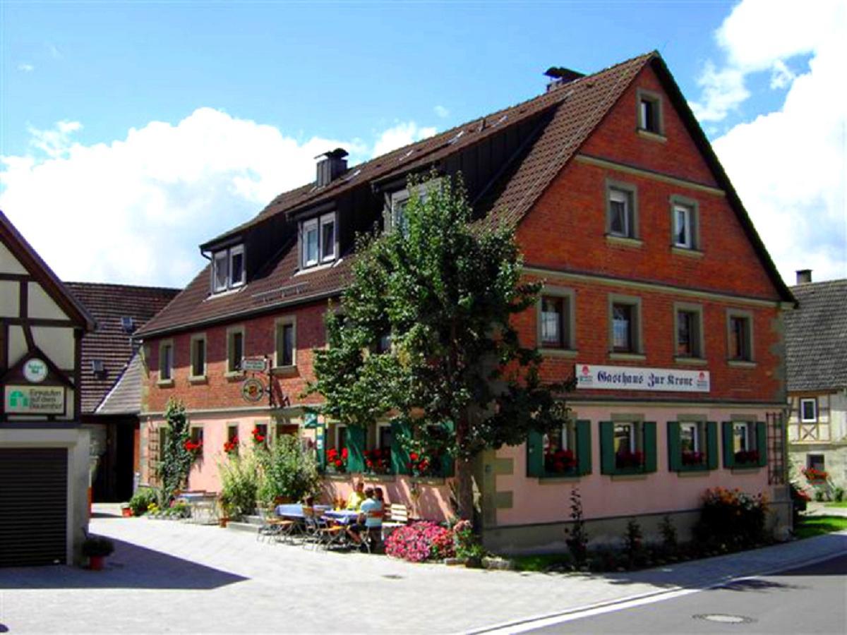 Gasthaus Zur Krone Windelsbach Exterior photo